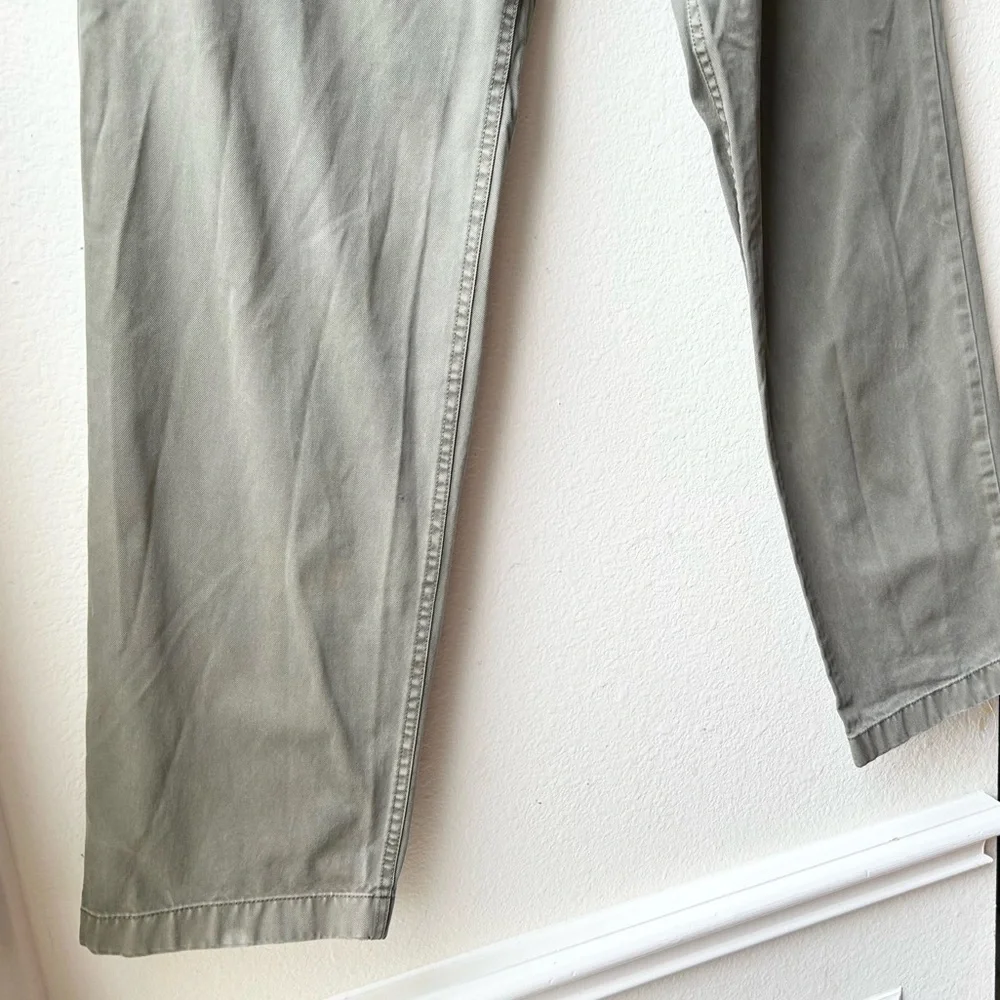 Outerknown Green Organic Cotton Pull On Pants Sz M